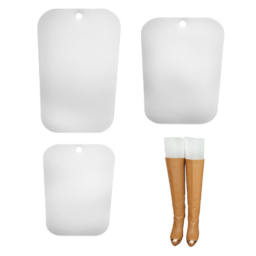 Rixoxo Boot Shaper Form Inserts 6Pair Support Shape Shoe Tree Reusable Tall Short Boot Shaper Holders Boot Stand up Inserts