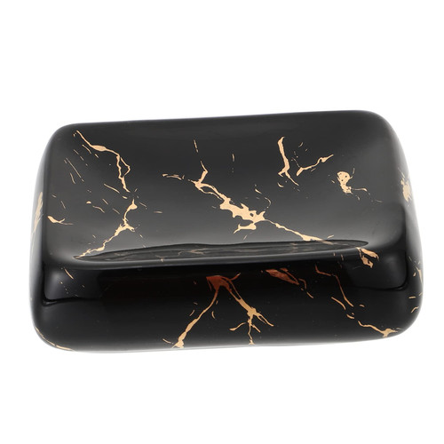 iplusmile 1pc Soap Box Soap Holder Soap Storage Dish Delicate Soap Dish Ceramic Soap Shelf Home Bathroom Soap Dish Soap Container Bathroom Soap Holding Dish Tray Storage Rack Ceramics