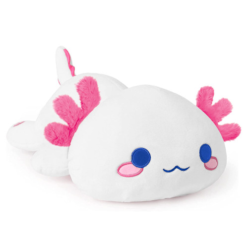 Onsoyours Cute Axolotl Plush, Soft Stuffed Animal Salamander Plush Pillow, Kawaii Plush Toy for Kids (White Axolotl, 13") Onsoyours Cute Axolotl Plush, Soft Stuffed Animal Salamander Plush Pillow, Kawaii Plush Toy for Kids (White Axolotl, 13")