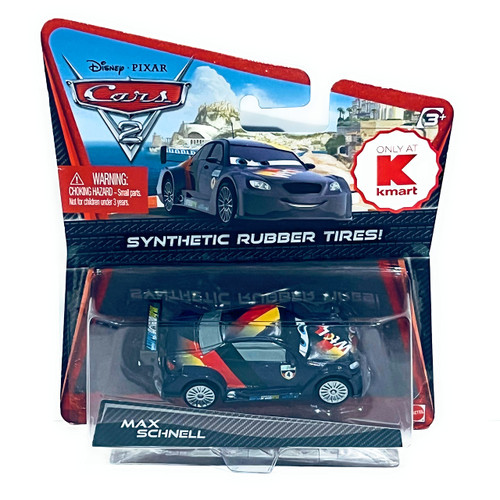 Disney / Pixar CARS 2 Movie Exclusive 155 Die Cast Car with Synthetic Rubber Tires Max Schnell