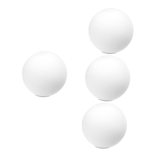 DOITOOL 4pcs Milky white ball lampshade fixture replacement shades round globe lamp shade glass lamp shade replacement globe lamp cover wall lamp shade Ceiling g9 replacement cover Acrylic