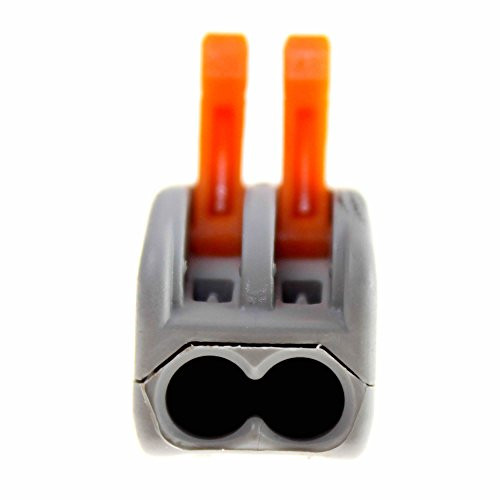 Wago 222-412 LEVER-NUTS 2 Conductor Compact Connectors 100 PK Wago 222-412 LEVER-NUTS 2 Conductor Compact Connectors 100 PK