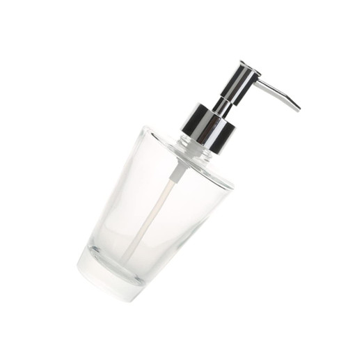 ibasenice Shampoo Pump Dispenser Empty Shampoo Bottles with Pumps Empty Clear Glass Bottle Clear Container Soap Dispenser Lotion Dispenser Pump Glass Bottle Travel Bottled Liquid