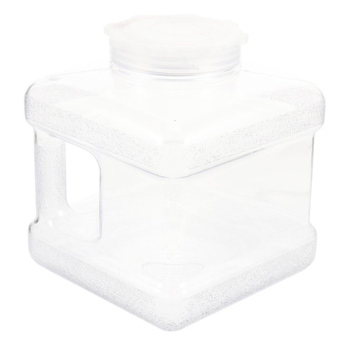 Healifty Mineral barrel camping water jug outdoor container clear container hiking water container camping water bucket survival water tank water carrying container car driving water jug PC