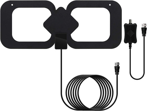 Amplified HD Digital TV Antenna Long 200+ Miles Range,TV Antenna for Smart TV Support 4K 1080p and All TV's -Smart Switch Amplified Signal Booster- 13.3ft HDTV Cable Amplified HD Digital TV Antenna Long 200+ Miles Range,TV Antenna for Smart TV Support 4K 1080p and All TV's -Smart Switch Amplified Signal Booster- 13.3ft HDTV Cable