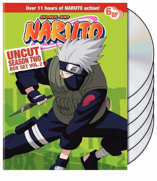 NARUTO UNCUT-SEASON 2 V02 (DVD/6 DISC/BOX SET/FF-4X3)