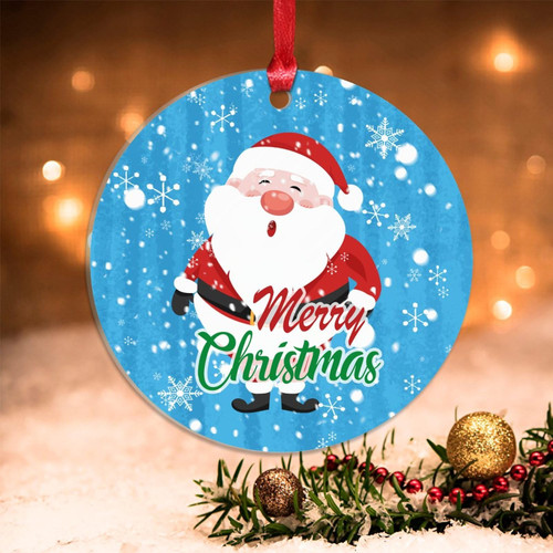 Swavecat Christmas Ornaments Merry Christmas Santa Claus Christmas Tree Decoration Keepsake Winter Snowflake Cute Santa Christmas Keepsake Acrylic Xmas Ornaments for Xmas Tree Swavecat Christmas Ornaments Merry Christmas Santa Claus Christmas Tree Decoration Keepsake Winter Snowflake Cute Santa Christmas Keepsake Acrylic Xmas Ornaments for Xmas Tree