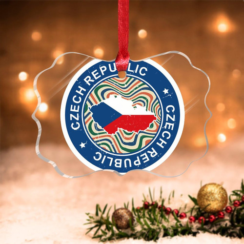 Swavecat Flag Ornament - Czech Republic Christmas Ornaments Travel Souvenir Acrylic Xmas Tree Keepsake Czech Republic Gift Flag Christmas Decorations New Year Gift Swavecat Flag Ornament - Czech Republic Christmas Ornaments Travel Souvenir Acrylic Xmas Tree Keepsake Czech Republic Gift Flag Christmas Decorations New Year Gift