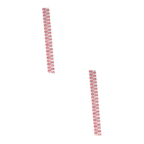 IMIKEYA 2pcs Meter Soil Probe Water Gauge Measuring Tool Things Water Level Water Gauge for Plants Gauge Sticker Swimming Pool Water Gauge Film Aluminum Plate Household