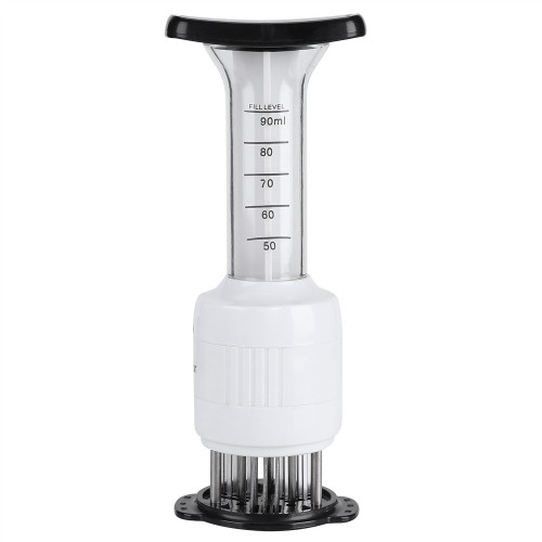 Meat Marinade Tenderizer, Meat Tenderizer Needle Tool Injector Steaks Flavor Syringe for Kitchen Cooking Chicken Breasts Steak, Pork, Chicken, Fish, Beef