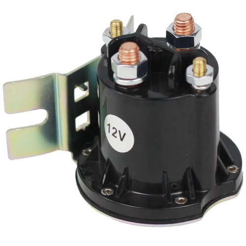 Starter Solenoid Switch Relay 4 Terminal Current 150A Max 800A Replacement for Trombetta 684-1251-212 684-1261-212 PowerSeal DC Contactor w/L-Bracket