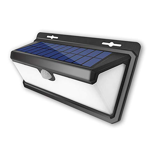 Solar Motion Sensor Light Outdoor, LED Motion Sensor Flame Lights, 270°Wide Angle Flame Flood Light, IP65 Waterproof Security Lights, 3 Modles for Front Door, Yard, Garage, Deck, Porch (New Upgraded)