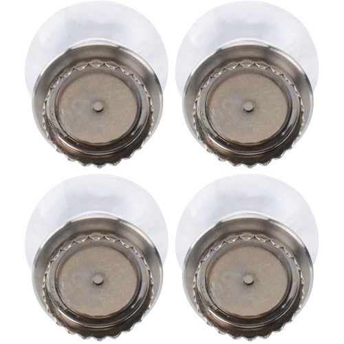 Magnetic Soap Holder 4 Set Magnetic Soap Holder Wall Mounted Suction Up Self Draining Stainless Steel Soap Savers Replacement Shower Soap Dish Holder for Shower Wall