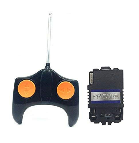UFO 27mhz Remote Control and 12V Receiver Kit Remote Controller Transmitter Motherboard Accessories Children's Electric Ride On Car Replacement Parts