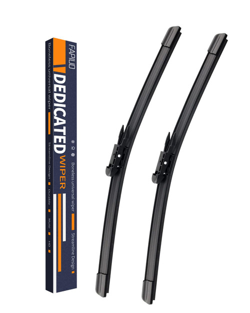 Replacement for Toyota Sequoia/Tundra 2007-2021 Silent Wipers -FAPIUO Front Windshield Pinch Tab Wipers 26"+23" Blade Set (2 Pack?