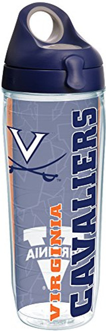 Tervis 1220152 Virginia Cavaliers College Pride Tumbler with Wrap and Navy with Gray Lid 24oz Water Bottle, Clear Tervis 1220152 Virginia Cavaliers College Pride Tumbler with Wrap and Navy with Gray Lid 24oz Water Bottle, Clear