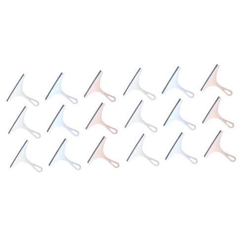 Hemoton 18 PCS Bathroom Window Wiper Squeegee Clean Glass Water Squeegee Window Cleaning Glass Wiper Squeegee mop Mini Squeegee Hanging Squeegee Notched Squeegee Rubber Squeegee car Manual