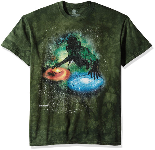 The Mountain Unisex-Adult's Galaxy Dj, Green, Large The Mountain Unisex-Adult's Galaxy Dj, Green, Large