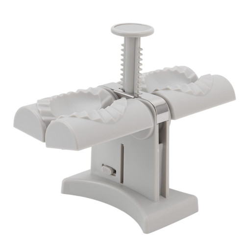 Dumpling Maker Machine, Manual Pasta Makers Dumpling Maker Mould Double Head Dumpling Machine Tool