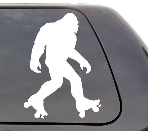 Bigfoot Roller Skating - Vinyl Decal - Bigfoot Roller Skates - Bigfoot Skating - Sasquatch Roller Skate - Sasquatch Skating - Wall Window Door Car Truck Bigfoot Roller Skating - Vinyl Decal - Bigfoot Roller Skates - Bigfoot Skating - Sasquatch Roller Skate - Sasquatch Skating - Wall Window Door Car Truck