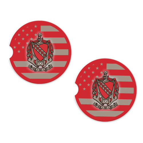 Tau Kappa Epsilon Removable Sandstone Car Cup Holder Coasters (Set of 2) (Tau Kappa Epsilon 1) Tau Kappa Epsilon Removable Sandstone Car Cup Holder Coasters (Set of 2) (Tau Kappa Epsilon 1)