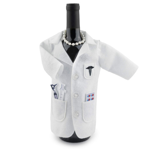 White Coat Wine Bags for Doctors (Female) - Graduation Wine Label for Doctors, White Coat Ceremony Gifts Wine Gift Bags, Medical School Graduation Gifts, Residency Match Day Gifts White Coat Wine Bags for Doctors (Female) - Graduation Wine Label for Doctors, White Coat Ceremony Gifts Wine Gift Bags, Medical School Graduation Gifts, Residency Match Day Gifts