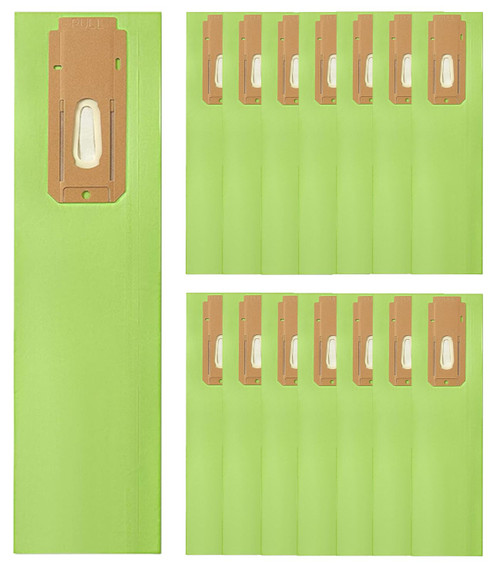 Compatible with Oreck vacuum bag Type CC XL XL2 XL7 XL21 (15 Pack Green) Part #CCPK8 CCPK8DW Compatible with all Oreck XL Upright Vacuum Cleaner