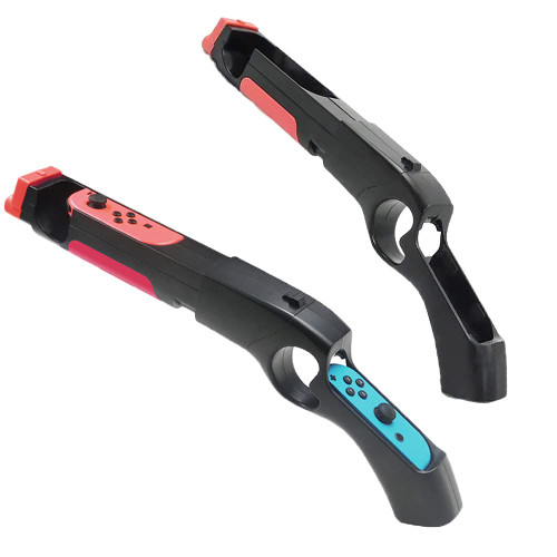 nintendo switch game Gun Controller ,1 pack Gun Handle Grip hunting games for nintendo switch :Call of Juarez, Sniper Elite 3, Big Buck Hunter, Resident Evil, Hunting Simulator, Doom 4, Splatoon 2