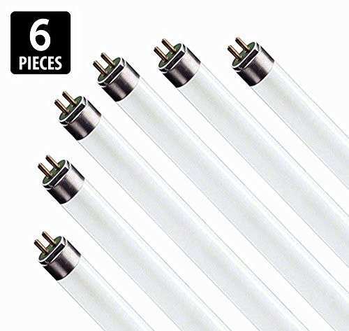 (6 Pack) F17T8/841 17W 24 Inch T8 Fluorescent Tube Light Bulb, 4100K Cool White, Medium Bi-Pin (G13) Base, 17 Watt T8 Light Bulbs (6 Pack) F17T8/841 17W 24 Inch T8 Fluorescent Tube Light Bulb, 4100K Cool White, Medium Bi-Pin (G13) Base, 17 Watt T8 Light Bulbs