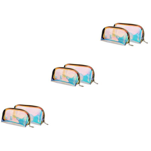 FOMIYES 6 Pcs Symphony Cosmetic Bag makeup travel bag organizer cosmetic pouch bag makeup pouch container travel makeup kit toiletry bags for traveling travel make up bag Storage Pouch tpu FOMIYES 6 Pcs Symphony Cosmetic Bag makeup travel bag organizer cosmetic pouch bag makeup pouch container travel makeup kit toiletry bags for traveling travel make up bag Storage Pouch tpu
