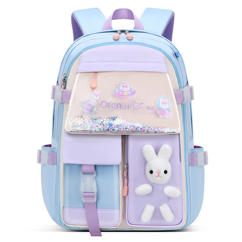 VIDOSCLA Kawaii Kids Girls Backpack Elementary Students Book Bag Primary School Bag for Teens