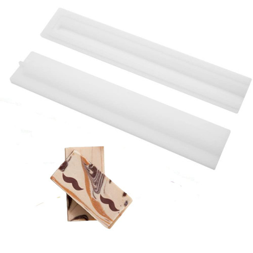 Moustache Tube Column Silicone Soap Candle Mold Embed Soap Making Supplies Silicone Mold for Soap