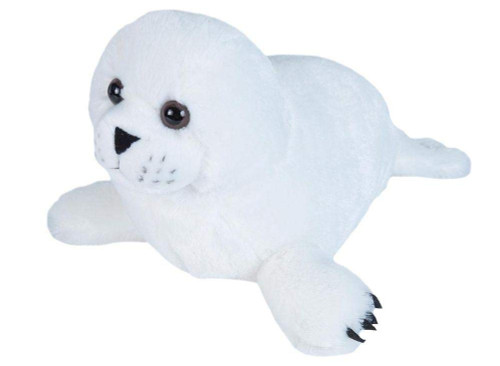 Wild Republic Harp Seal Pup Plush, Stuffed Animal, Plush Toy, Gifts for Kids, Cuddlekins 12 Inches