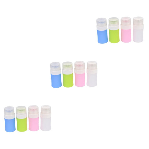 FOMIYES 12 pcs liquid makeup travel soap container travel shampoo bottle travel bottles Portable Empty Bottles Travel Small Containers separeted empty bottle lotion containers cosmetic gel