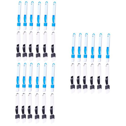 Healifty 36 Pcs 2 Clean Keyboard Window Door Track Brush Keyboard Cleaning Brush Keyboard Cleaner Keyboard Brush Keyboard Dustpan Brush Window Slot