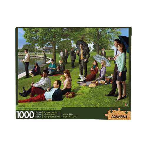 AQUARIUS The Office Sunday Afternoon Puzzle (1000 Piece Jigsaw Puzzle) - Glare Free - Precision Fit - Officially Licensed The Office Merchandise & Collectibles - 20x28 In AQUARIUS The Office Sunday Afternoon Puzzle (1000 Piece Jigsaw Puzzle) - Glare Free - Precision Fit - Officially Licensed The Office Merchandise & Collectibles - 20x28 In