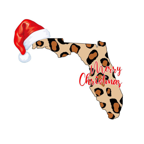 Florida Mural Decals Vintage Spotted Dot Block Tiger Doors Wall Decal Vinyl Wall Stickers Quotes for Bedroom Car Refrigerator Home Decorations 22in