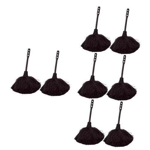 8 pcs Duster Cleaning Tool for Office Desk Broom Decorative Brooms Bed Broom Computer Table Brush Wizard Broom Cleaning Tools dust Cleaner Fiber Static Electricity Cleaning Brush