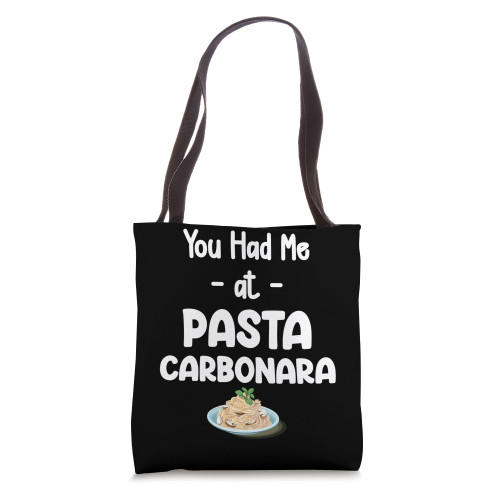 Carbonara Connoisseur Italiano Macaroni Cheese Italia Tote Bag