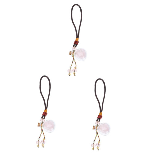 Garneck 3 pcs Essential Oil Perfume Bottle Essential Oil diffusers car diffusers for Essential Oils car Essential Oil Diffuser Glass Diffuser Glass Essential Oil Diffuser Car Hanging Bags