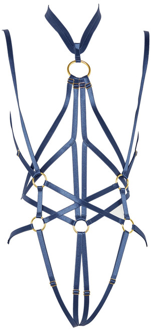 Coquette Womens Bra Lingerie Set, Navy, One Size US