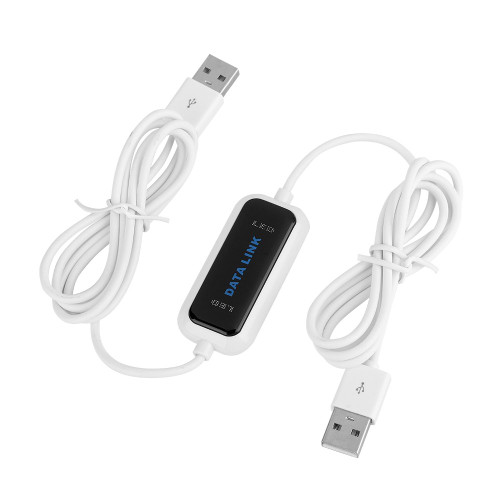 USB 2.0 Online Laptop PC to PC Data Link File Transfer Cable Bridge EC for Microsoft Windows 2000 / XP/Vista/Windows 7/8