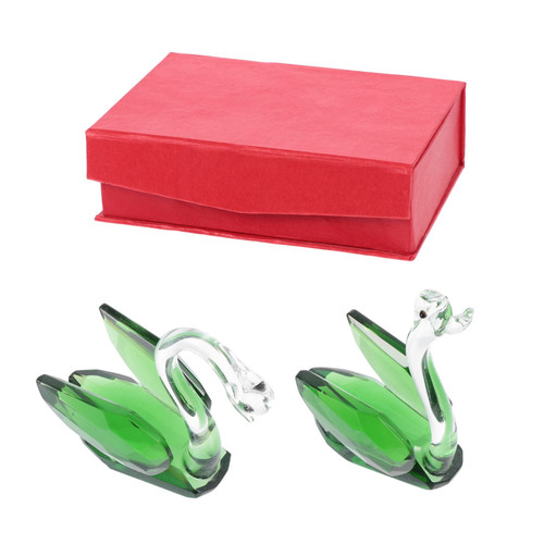 ARTIBETTER 1 Pair Crystal Swan Ornament Miniature Swan Figurines Glass Swan Decor Crystal Animal Crystal Couple Swan Figurine Home Decoration Swan Wedding Couples Gifts Glass Ball Car Baby ARTIBETTER 1 Pair Crystal Swan Ornament Miniature Swan Figurines Glass Swan Decor Crystal Animal Crystal Couple Swan Figurine Home Decoration Swan Wedding Couples Gifts Glass Ball Car Baby