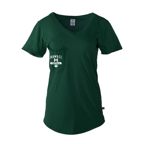 NCAA Hawaii Rainbow Warriors OCIMPHW2-b, I.H.4166, F_GRN, L NCAA Hawaii Rainbow Warriors OCIMPHW2-b, I.H.4166, F_GRN, L