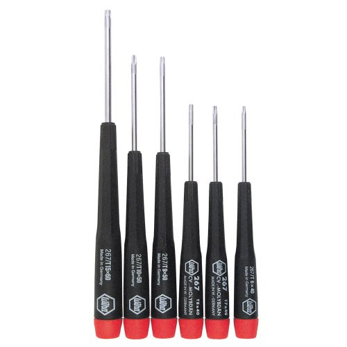 Wiha 26790 Torx Screwdriver Set, 6 Piece