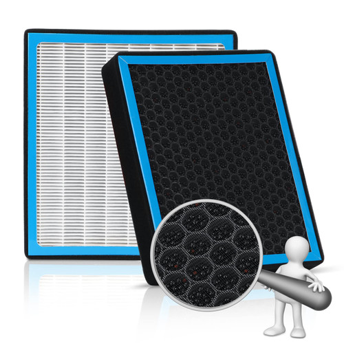 FL3Z19N619A Cabin Air Filter HEPA Air Conditioner with Activated Carbon Replacement Cabin Air Filter Accessories Compatible with Ford F-150 F-250 F-350 F-450 F-550 Expedition SUPER DUTY 2015-2023 FL3Z19N619A Cabin Air Filter HEPA Air Conditioner with Activated Carbon Replacement Cabin Air Filter Accessories Compatible with Ford F-150 F-250 F-350 F-450 F-550 Expedition SUPER DUTY 2015-2023