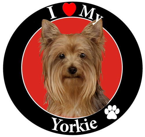 E & S Pets Car Magnet, Yorkie