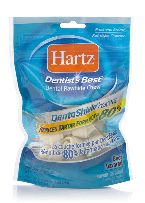 Hartz Dentist's Best Rawhide Bones for Dogs