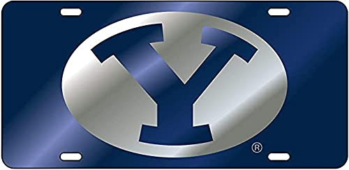 Dixie Dawgs BYU Laser Cut License Plate Car Tag Cougars