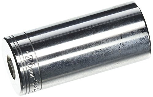SK Hand Tool 8425 6 Point 25mm Drive Deep Socket, 3/8-Inch, Chrome